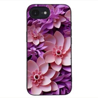 Θήκη Sonique 3D Flower Series για Apple iPhone 16e / iPhone 17e Ροζ