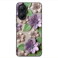 Θήκη Sonique 3D Flower Series για Xiaomi Poco X7 Pro 5G Βιολετί