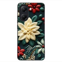 Θήκη Sonique 3D Flower Series για Xiaomi Poco X7 Pro 5G Πράσινο
