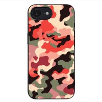 Θήκη Sonique Camouflage Army Series για Apple iPhone 16e / iPhone 17e Κόκκινο