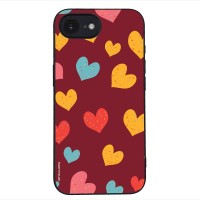 Θήκη Sonique Heart Series για Apple iPhone 16e / iPhone 17e Μπορντώ