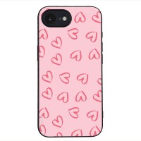 Θήκη Sonique Heart Series για Apple iPhone 16e / iPhone 17e Ροζ