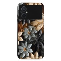 Θήκη Sonique 3D Flower Series για Xiaomi Poco M5 Γκρι