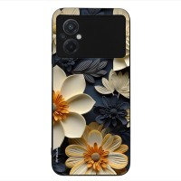 Θήκη Sonique 3D Flower Series για Xiaomi Poco M5 Εκρού