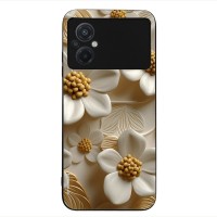 Θήκη Sonique 3D Flower Series για Xiaomi Poco M5 Λευκό