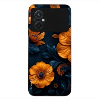 Θήκη Sonique 3D Flower Series για Xiaomi Poco M5 Πορτοκαλί 01