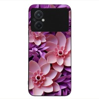 Θήκη Sonique 3D Flower Series για Xiaomi Poco M5 Ροζ