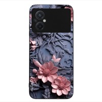 Θήκη Sonique 3D Flower Series για Xiaomi Poco M5 Ροζ 02