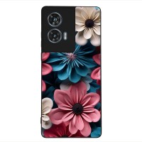 Θήκη Sonique 3D Flower Series για Motorola Edge 50 Fusion 5G Ροζ 01