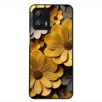 Θήκη Sonique 3D Flower Series για Motorola Moto G53 5G Κίτρινο