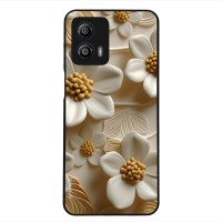 Θήκη Sonique 3D Flower Series για Motorola Moto G53 5G Λευκό