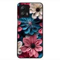 Θήκη Sonique 3D Flower Series για Motorola Moto G53 5G Ροζ 01