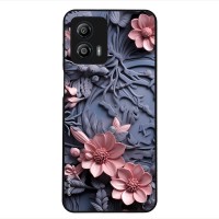 Θήκη Sonique 3D Flower Series για Motorola Moto G53 5G Ροζ 02