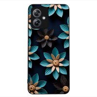 Θήκη Sonique 3D Flower Series για Motorola Moto G54 5G / Moto G54 5G Power Γαλάζιο