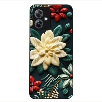 Θήκη Sonique 3D Flower Series για Motorola Moto G54 5G / Moto G54 5G Power Πράσινο