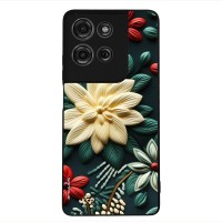 Θήκη Sonique 3D Flower Series για Motorola Moto G75 5G Πράσινο