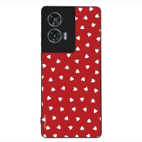 Θήκη Sonique Heart Series για Motorola Edge 50 Fusion 5G Κόκκινο