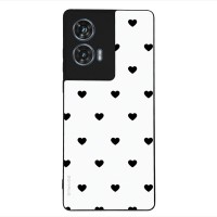Θήκη Sonique Heart Series για Motorola Edge 50 Fusion 5G Λευκό