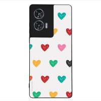 Θήκη Sonique Heart Series για Motorola Edge 50 Fusion 5G Λευκό 02