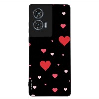 Θήκη Sonique Heart Series για Motorola Edge 50 Fusion 5G Μαύρο