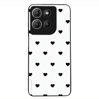 Θήκη Sonique Heart Series για Motorola Moto G15 4G / Moto G15 Power / Moto G17 5G / Moto G17 Power 5G Λευκό