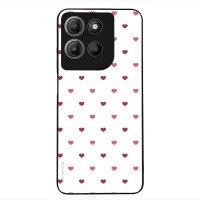 Θήκη Sonique Heart Series για Motorola Moto G15 4G / Moto G15 Power / Moto G17 5G / Moto G17 Power 5G Λευκό 01