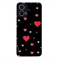 Θήκη Sonique Heart Series για Motorola Moto G34 5G Μαύρο