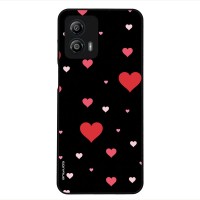 Θήκη Sonique Heart Series για Motorola Moto G53 5G Μαύρο