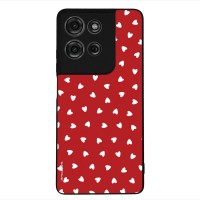 Θήκη Sonique Heart Series για Motorola Moto G75 5G Κόκκινο