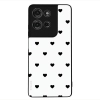 Θήκη Sonique Heart Series για Motorola Moto G75 5G Λευκό