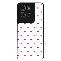 Θήκη Sonique Heart Series για Motorola Moto G75 5G Λευκό 01