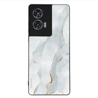 Θήκη Sonique Marble Series για Motorola Edge 50 Fusion 5G Λευκό 01
