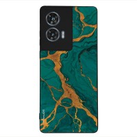 Θήκη Sonique Marble Series για Motorola Edge 50 Fusion 5G Πράσινο