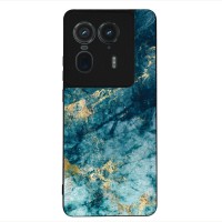 Θήκη Sonique Marble Series για Motorola Edge 50 Ultra Μπλε
