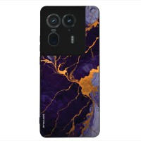 Θήκη Sonique Marble Series για Motorola Edge 50 Ultra Μωβ