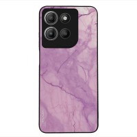 Θήκη Sonique Marble Series για Motorola Moto G15 4G / Moto G15 Power Βιολετί