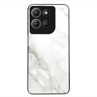 Θήκη Sonique Marble Series για Motorola Moto G15 4G / Moto G15 Power Λευκό
