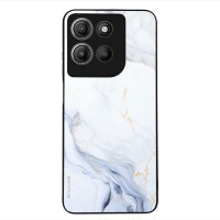 Θήκη Sonique Marble Series για Motorola Moto G15 4G / Moto G15 Power Λευκό 02