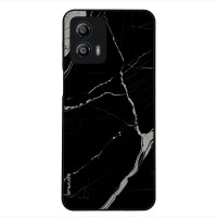 Θήκη Sonique Marble Series για Motorola Moto G53 5G Μαύρο