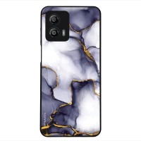 Θήκη Sonique Marble Series για Motorola Moto G53 5G Μωβ Γκρι