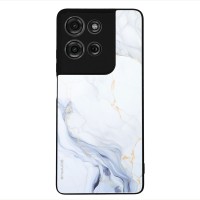 Θήκη Sonique Marble Series για Motorola Moto G75 5G Λευκό 02