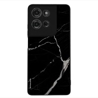 Θήκη Sonique Marble Series για Motorola Moto G75 5G Μαύρο