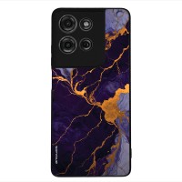 Θήκη Sonique Marble Series για Motorola Moto G75 5G Μωβ