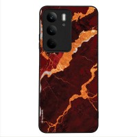 Θήκη Sonique Marble Series για Realme C75 4G / Realme 14X 5G Κόκκινο
