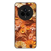Θήκη Sonique 3D Flower Series για Realme 14 Pro 5G Πορτοκαλί