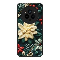 Θήκη Sonique 3D Flower Series για Realme 14 Pro 5G Πράσινο