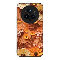 Θήκη Sonique 3D Flower Series για Realme 14 Pro Plus 5G Πορτοκαλί
