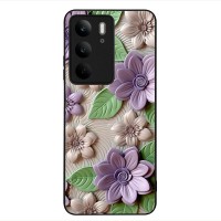 Θήκη Sonique 3D Flower Series για Realme C75 4G / Realme 14X 5G Βιολετί
