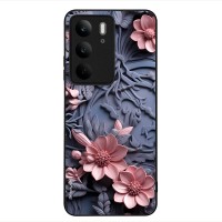 Θήκη Sonique 3D Flower Series για Realme C75 4G / Realme 14X 5G Ροζ 02