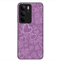 Θήκη Sonique Heart Series για Realme C75 4G / Realme 14X 5G Βιολετί